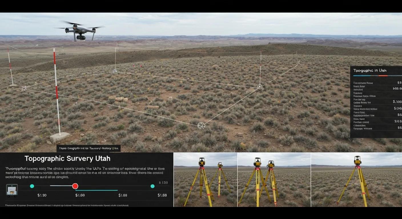 Topographic Surveys in Utah: Costs & Tech