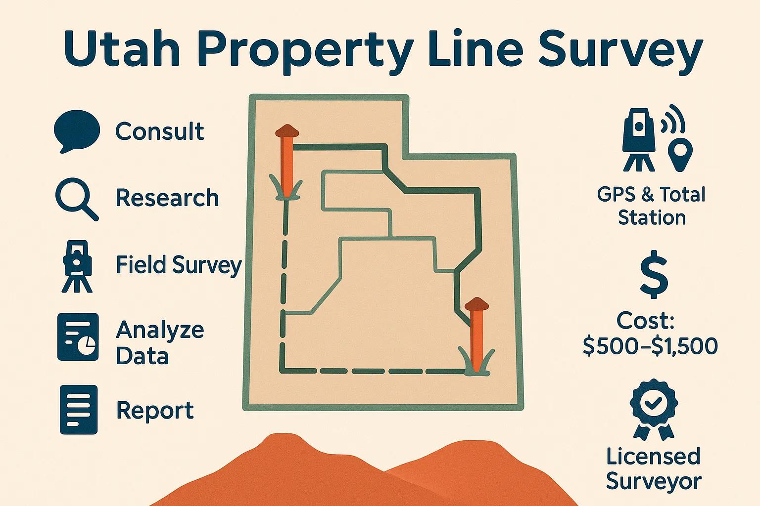 Property Line Survey Utah